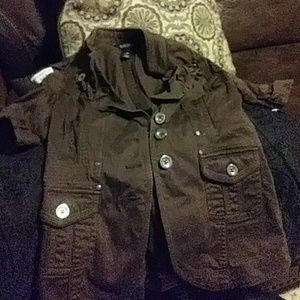 Dark brown jacket